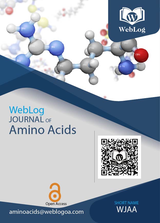 Please click here to scan QR Code! WebLog Journal of Amino Acids flyer image is not found.