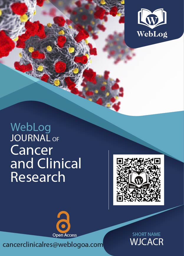 Please click here to scan QR Code! WebLog Journal of Cancer and Clinical Research flyer image is not found.