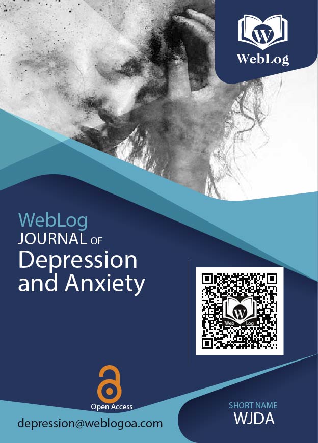 Please click here to scan QR Code! WebLog Journal of Depression and Anxiety flyer image is not found.