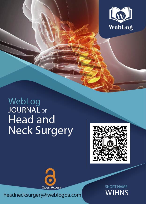Please click here to scan QR Code! WebLog Journal of Head and Neck Surgery flyer image is not found.
